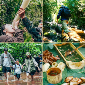 云南 | 版纳热带雨林纳卡徒步1日游，荒野大餐+ATV越野摩托+雨林溯溪徒步+雨林保护公益项目+当地傣族向导