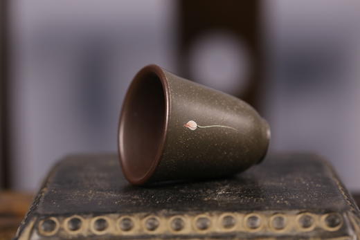 【青山特惠】宜兴原矿 『听雨』天青泥紫砂杯  60cc 商品图2
