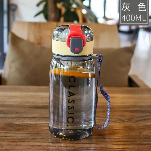 高颜值ins风日本随行杯男女简约塑料带茶漏水杯 商品图4