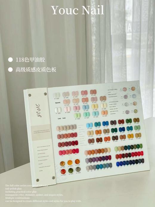 【秒杀价】118色高级感皮质甲油胶 商品图0