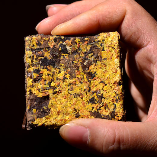 至高等级，小量试制！【桂花白茶小方片】6A级食用桂花，直接到顶！加云南5年陈老白茶！ 商品图2