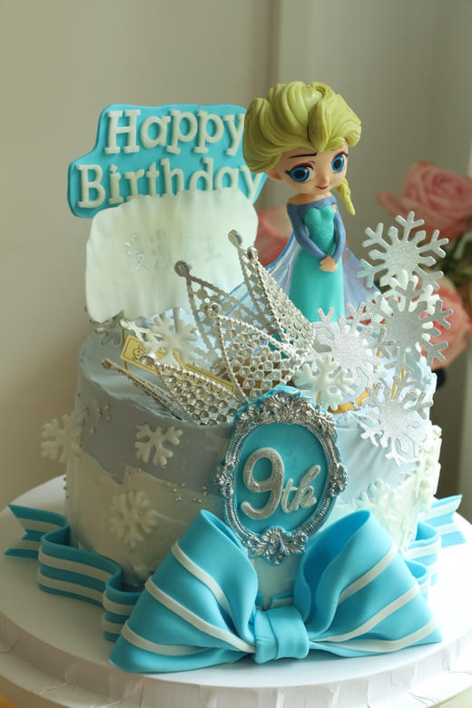 艾莎公主皇冠蝴蝶结 商品图3