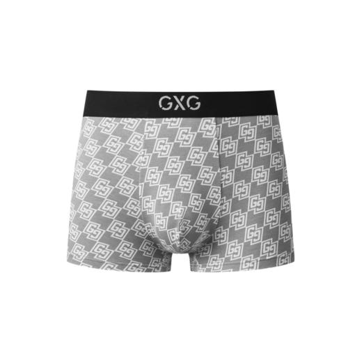GXG男士内裤【单条装】莫代尔棉质内裤男透气抑菌印花短裤内裤潮 商品图1