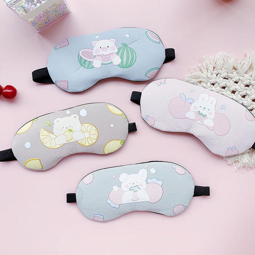 【卡通眼罩睡眠遮光冰敷眼罩独立装】可爱学生冰袋眼疲劳护眼眼罩，冰凉敷在疲惫的眼上，隔绝光线，遮盖尘埃。卡通眼罩睡眠遮光，可爱如儿时梦境，护眼一整夜。 商品图7