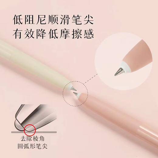 uni三菱中性笔UMN-155NC趋势色限定低阻尼顺滑按动式0.5mm黑色笔古董绿贝壳粉咖啡米 商品图3