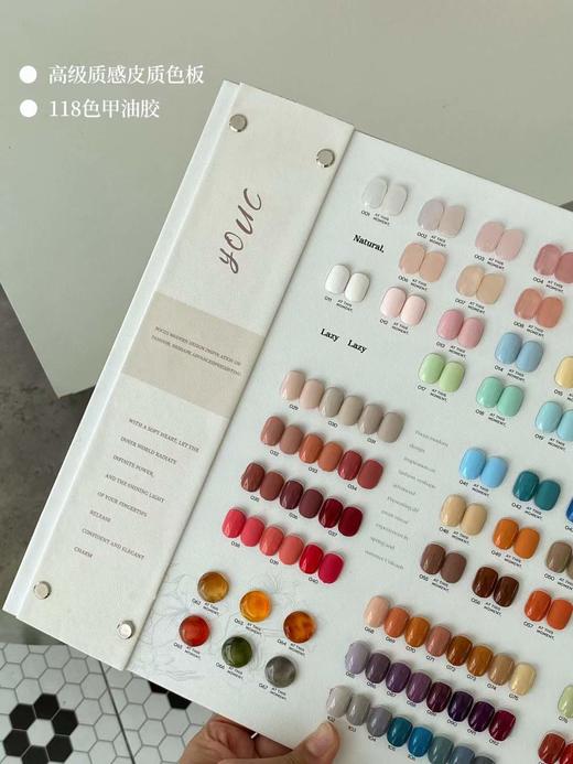 【秒杀价】118色高级感皮质甲油胶 商品图2