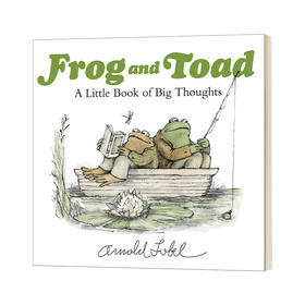 Collins柯林斯 英文原版 Frog and Toad A Little Book of Big Thoughts 青蛙和蟾蜍 小书里的大思想 精装 英文版 进口英语原版书籍