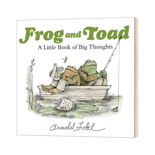 Collins柯林斯 英文原版 Frog and Toad A Little Book of Big Thoughts 青蛙和蟾蜍 小书里的大思想 精装 英文版 进口英语原版书籍 商品图0