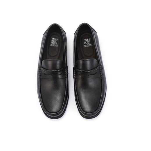 西村名物2023年秋季新款一脚蹬男单鞋男鞋男士商务皮鞋X13CW3460101 商品图1