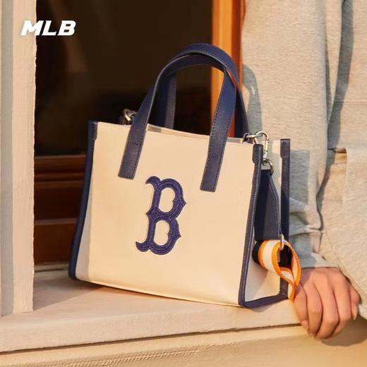 MLB 男女托特包手提包单肩经典休闲挎包通勤包潮夏季 商品图4