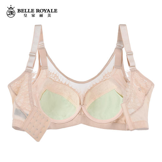 新款纯棉调整型文胸大胸显瘦贴服聚拢女款WJ233-1 商品图3