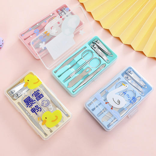 【网红卡通不锈钢指甲剪套装7件套】修脚刀美容钳美甲修甲全，贴心选择，尽显专业态度，让你的手脚都一样完美。 商品图13