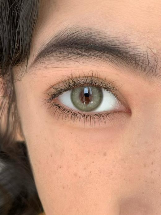 hushlens 美瞳年抛 印第安绿 直径14.2mm着色13.4mm 商品图6