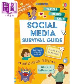 【中商原版】Social Media Survival Guide 写给小朋友的社交媒体生存指南 英文原版 进口图书 儿童科普读物 知识百科图书