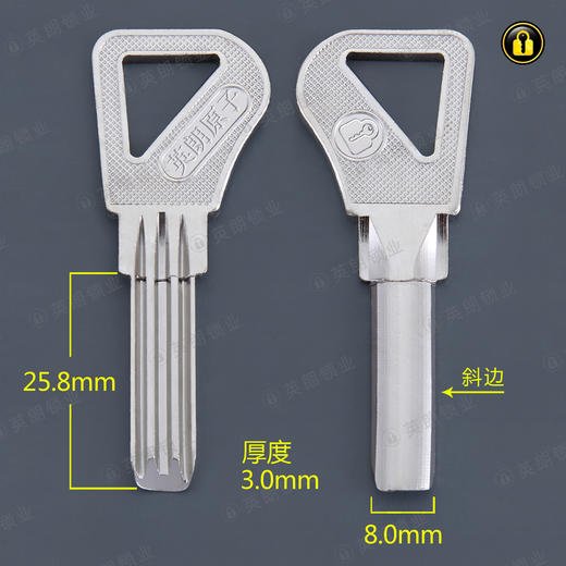 〖2040〗大把双槽正点原子(斜边) 商品图0