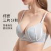 【积分兑换】奶糖派大胸显小超薄性感羽毛防凸点蕾丝文胸显瘦肩带可外露内衣女 商品缩略图3