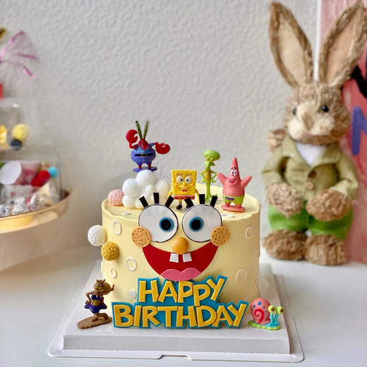 【海绵宝宝】/生日蛋糕/儿童蛋糕 商品图2