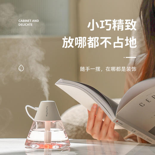 黛唯梵【新款火山加湿器】让你的空气变得清新怡人！大雾量补水仪，给你完美的舒适体验。无需担心干燥气候，适用于家庭、办公室等场合，为你呈现全新的加湿体验！ 商品图3