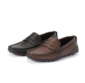 西村名物2023年秋季新款一脚蹬男单鞋男士商务皮鞋X13CW34591