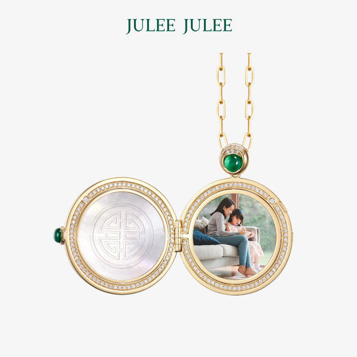 【福】JULEEJULEE茱俪东方系列福禄寿禧高珠款相片盒项链 商品图5