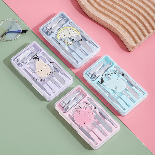 【网红卡通不锈钢指甲剪套装7件套】修脚刀美容钳美甲修甲全，贴心选择，尽显专业态度，让你的手脚都一样完美。 商品图2