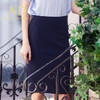 蓝色时尚气质OL半裙夏季通勤西服半裙 商品缩略图3