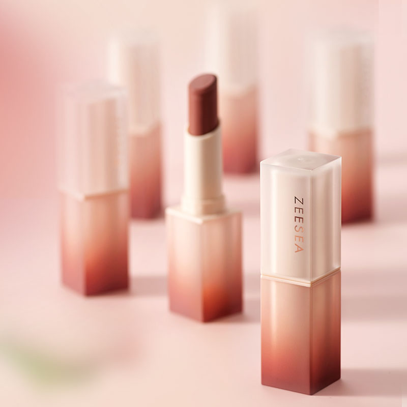 [口红]【69.9任选3件 | 单笔满3件送水桶包+折叠墨镜+收纳盒】ZEESEA滋色绒雾柔纱唇膏3g