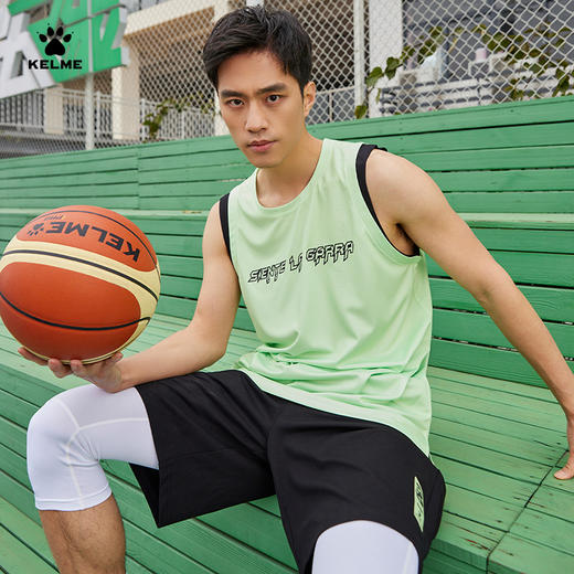 KELME卡尔美针织短裤男2023夏季新款棉质透气宽松休闲运动五分裤 商品图2