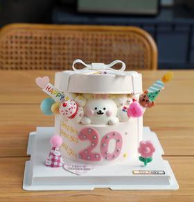 蝴蝶结礼盒兔兔D款   n