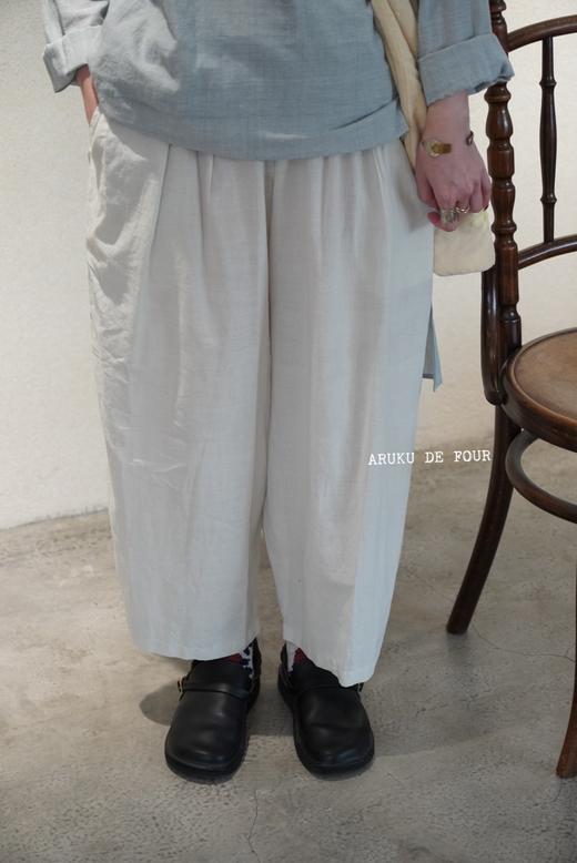 KHADI&CO 卡迪棉阔腿裤休闲裤(4 colors) 商品图8