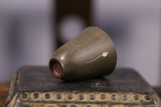 【青山特惠】宜兴原矿 『听雨』天青泥紫砂杯  60cc 商品图4