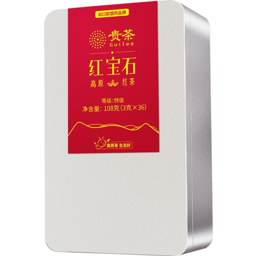 贵茶红宝石特级红茶108g(3g*36) 商品图0