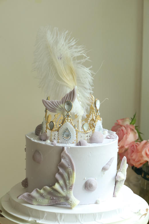 浅紫色鱼尾皇冠 商品图9