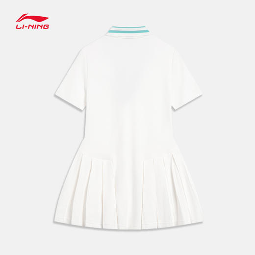 【L断码】李宁连衣裙女士2023秋季新款运动潮流系列休闲针织运动裙ASKT076【无货退款】 商品图2