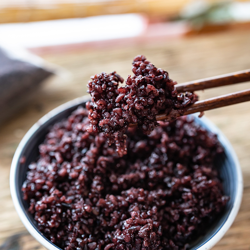 原生态种植 云端的味道 | 逐南味墨江胚芽紫米 纯天然富含花青素 保留80%胚芽 24年新米 500g/袋