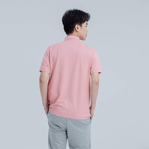HX 夏季翻领短袖T恤POLO杉桑蚕丝Y102320277101/02/03 商品图2