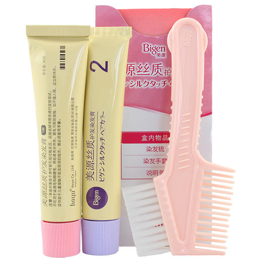 美源（Bigen）日本美源丝质护发染发剂黑色植物遮盖白染发膏 3N号自然棕黑色 商品图2