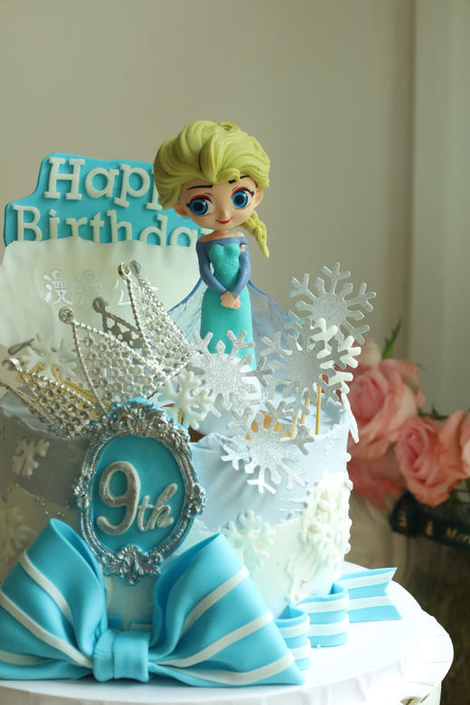 艾莎公主皇冠蝴蝶结 商品图1