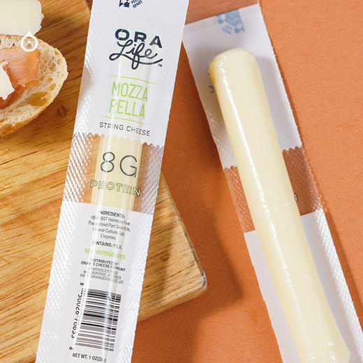 企鹅市集|吉芝生活奶酪干酪条170g 科比杰克/马苏里拉/蒙特利杰克/轻度发酵切达 多口味可选 高钙手撕奶酪零食 商品图3