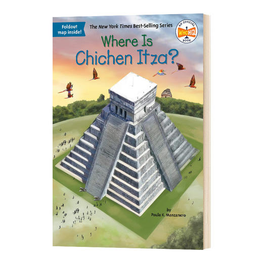 英文原版 Where Is Chichen Itza? 奇琴伊察在哪里 英文版 儿童历史文化科普文学书 商品图0