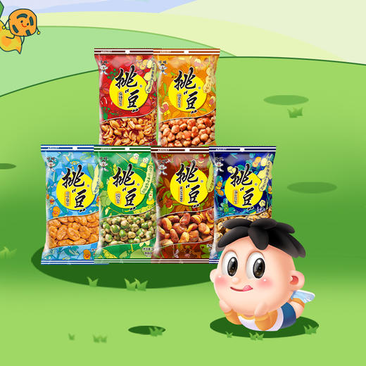 旺旺挑豆豌豆花生蚕豆 商品图0