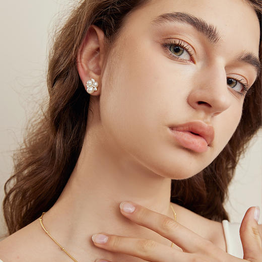 ARSIS｜纯真年代系列 纯真年代三叶草耳钉 商品图5