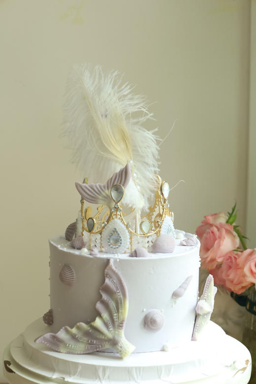 浅紫色鱼尾皇冠 商品图2