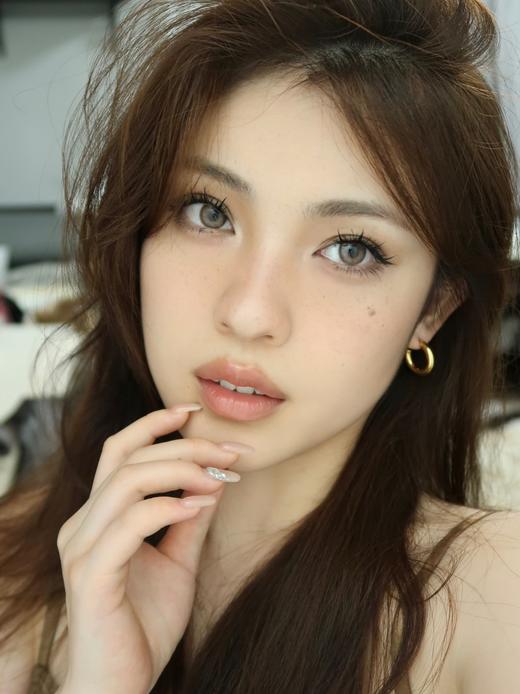 hushlens 年抛 曼哈顿褐 直径14.2mm着色13.4mm 商品图5