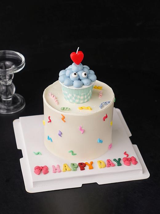 双眼搞怪ins风蛋糕 商品图2