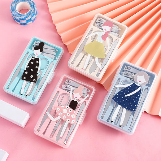 【网红卡通不锈钢指甲剪套装7件套】修脚刀美容钳美甲修甲全，贴心选择，尽显专业态度，让你的手脚都一样完美。 商品图9