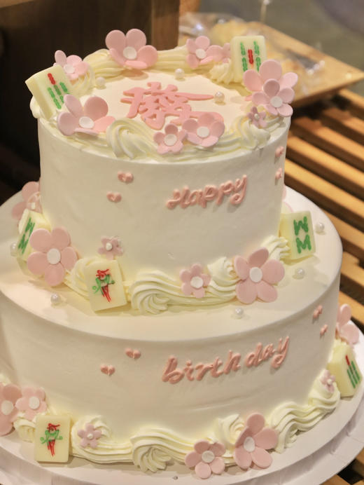 粉色FaFa麻将（图片是8+6双层） 商品图2