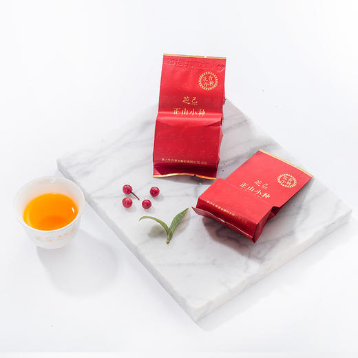 【桐木关核心产区】芝己 不忘初心 武夷山 一级正山小种 400g/盒 礼盒装（天猫同款） 商品图3