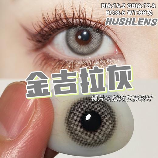 hushlens 年抛 北海道/印第安绿/金吉拉灰/曼哈顿褐 直径14.2mm着色13.4mm 商品图11