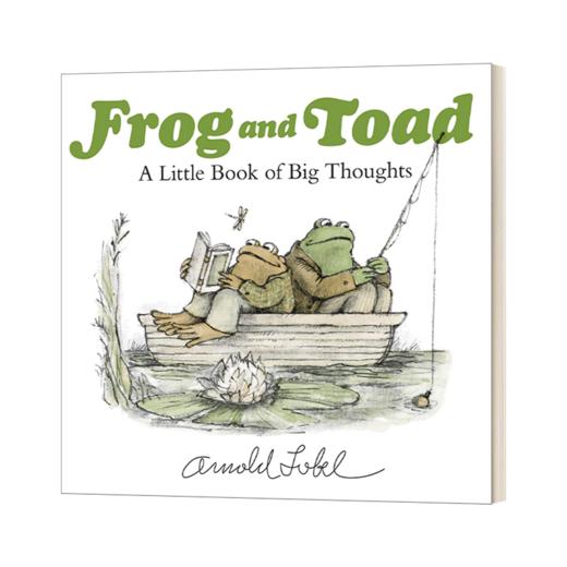 Collins柯林斯 英文原版 Frog and Toad A Little Book of Big Thoughts 青蛙和蟾蜍 小书里的大思想 精装 英文版 进口英语原版书籍 商品图1